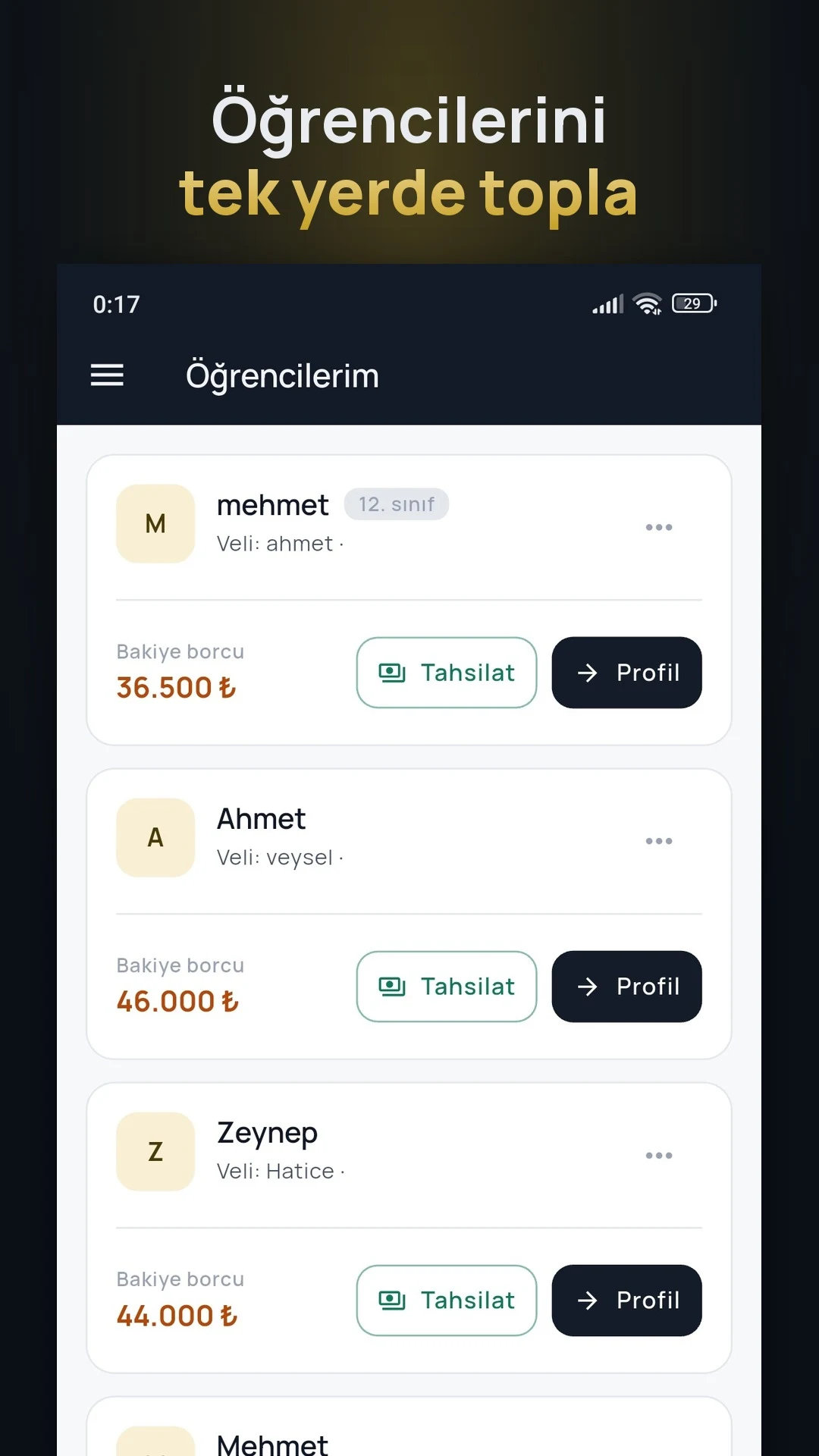 DersGuru - Özel Ders Takibi screenshot